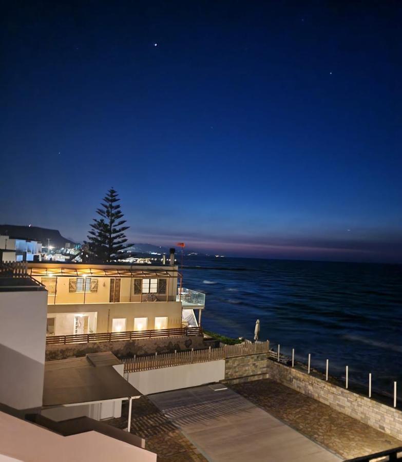 Astra Sea View Apartment, Sea Front Kokkini Hani Exteriör bild