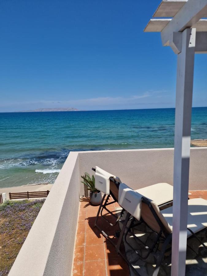 Astra Sea View Apartment, Sea Front Kokkini Hani Exteriör bild
