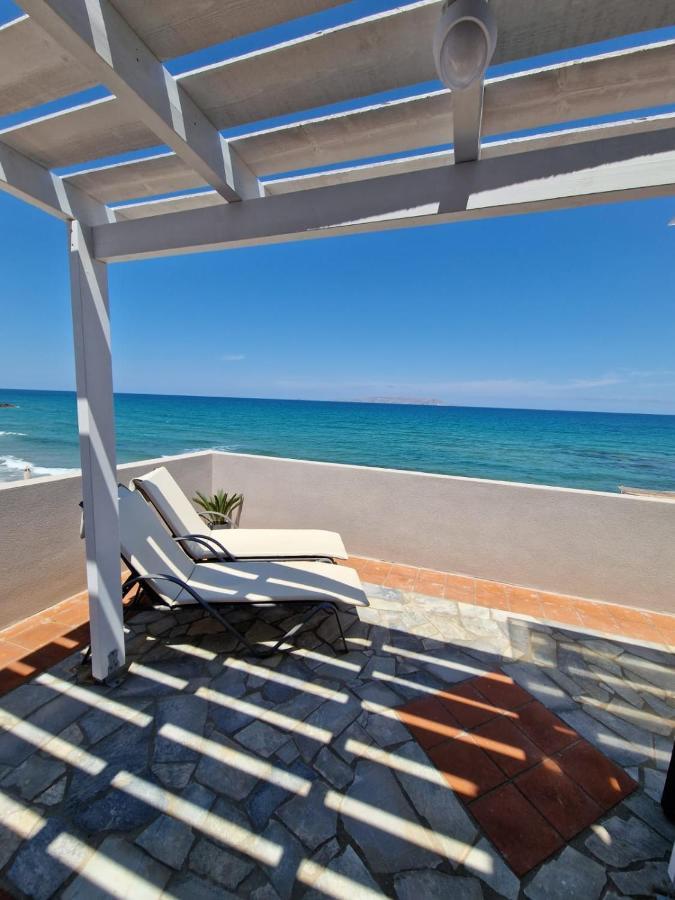 Astra Sea View Apartment, Sea Front Kokkini Hani Exteriör bild