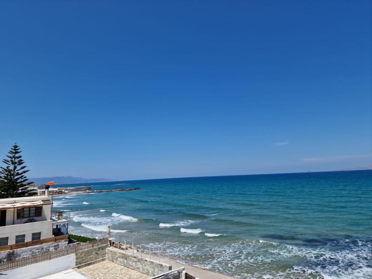 Astra Sea View Apartment, Sea Front Kokkini Hani Exteriör bild