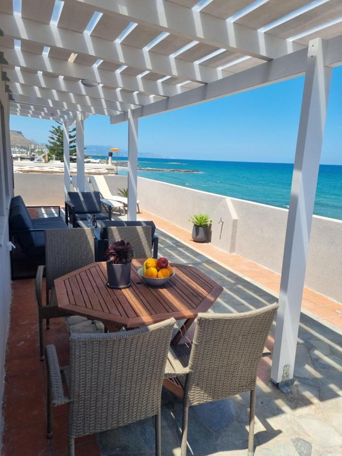 Astra Sea View Apartment, Sea Front Kokkini Hani Exteriör bild