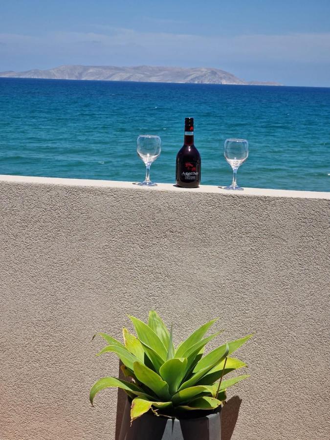Astra Sea View Apartment, Sea Front Kokkini Hani Exteriör bild