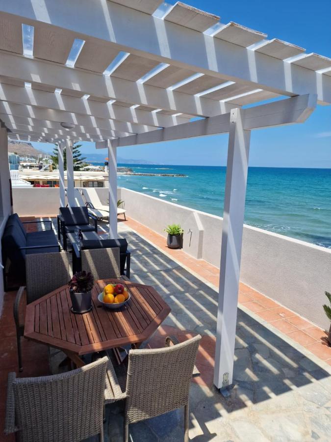 Astra Sea View Apartment, Sea Front Kokkini Hani Exteriör bild