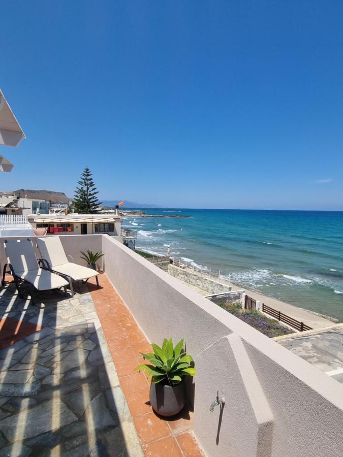 Astra Sea View Apartment, Sea Front Kokkini Hani Exteriör bild